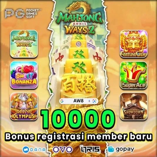 AW8 Bonus Member Baru 100%